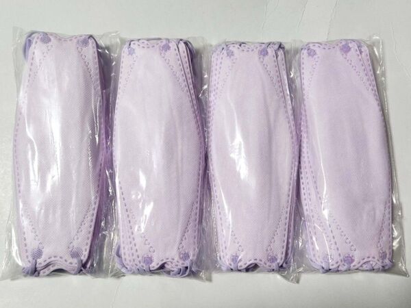 立体3Dマスク 40枚 4層構造 使い捨て カラーマスク