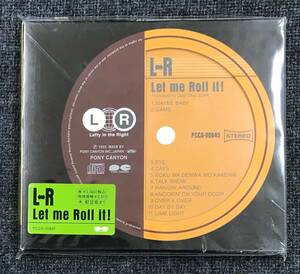 Новый неоткрытый компакт-диск ☆ L-R позвольте мне бросить его!, (1995/12/16)/PCCA845 ..