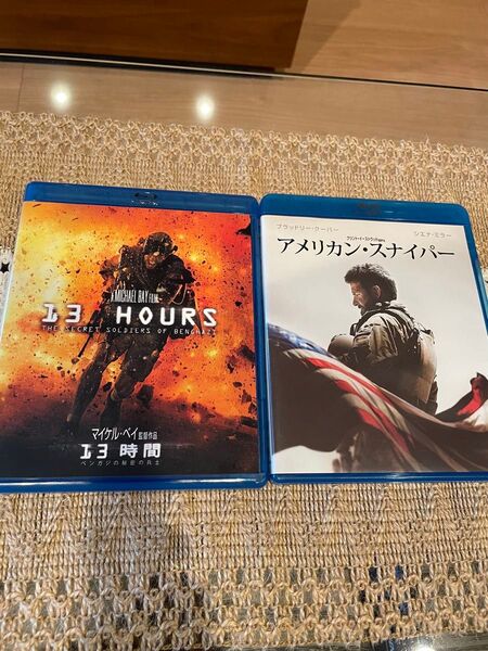 ☆美品☆13時間ベンガジの秘密の兵士&アメリカン・スナイパー☆ Blu-ray☆
