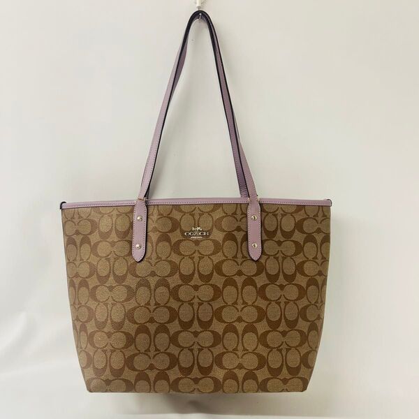 COACH コーチ シグネチャー トートバッグ F58292 肩掛け PVC