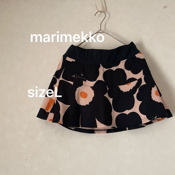 marimekko スコート テニス バドミントン スカート マリメッコ L ウニッコ