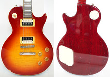 ★Epiphone Japan★Les Paul Standard CS フレイムメイプルトップ ボルトオンネック仕様 日本製 フジゲン製★_画像1