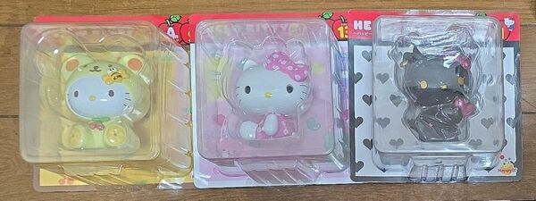 ハローキティ Happyくじフィギュア3点セット