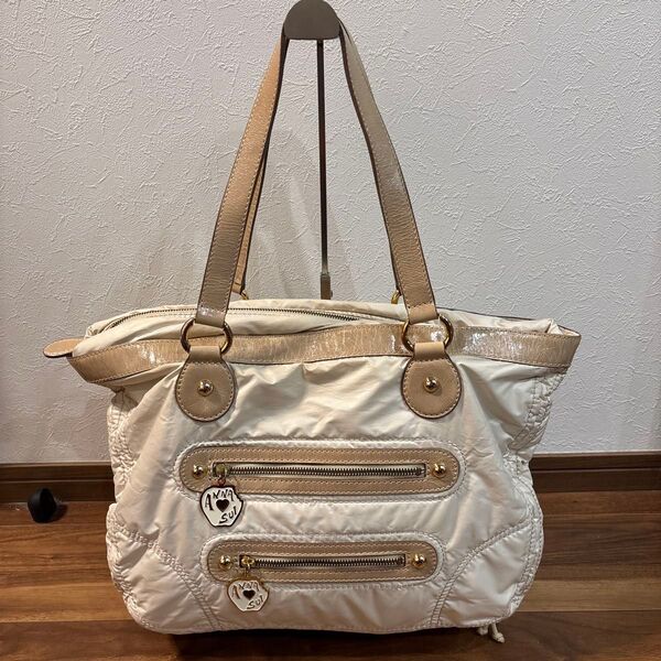 【美品☆大容量】ANNA SUI アナスイ トートバッグ ボストンバッグ A4◎