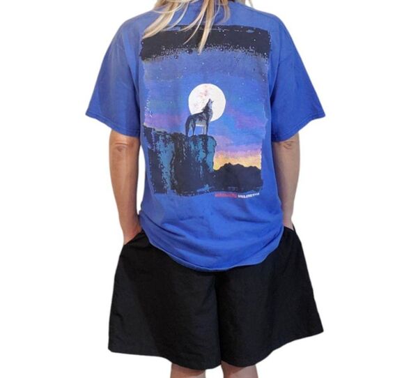 90s Marlboro Tシャツ コヨーテ ブルーマルボロ マールボロ