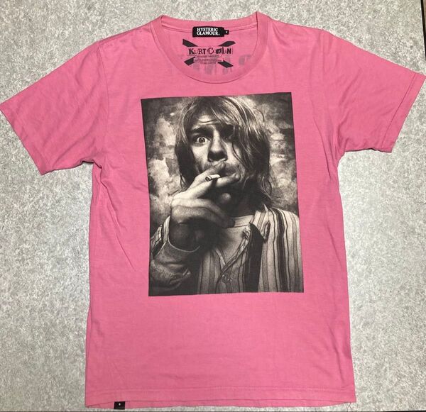 ヒステリックグラマー カートコバーン tシャツ S ピンク