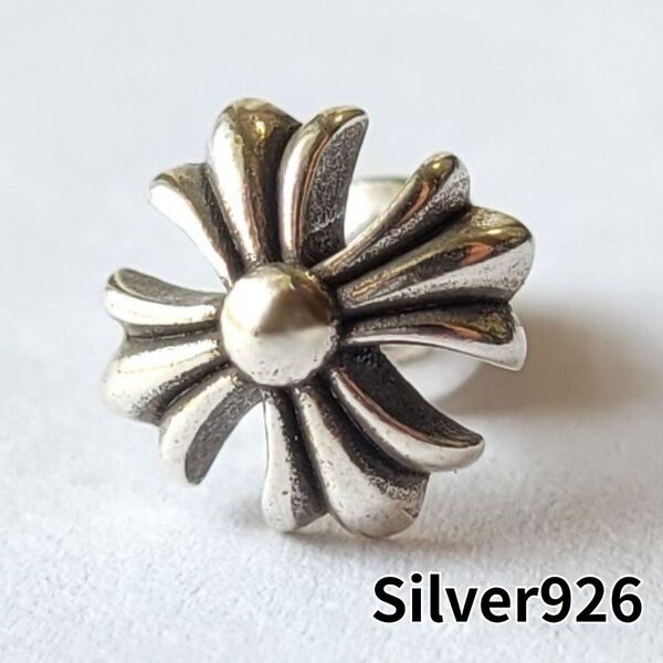 クロス ピアス メンズ シルバー 925 CHクロス 片耳用
