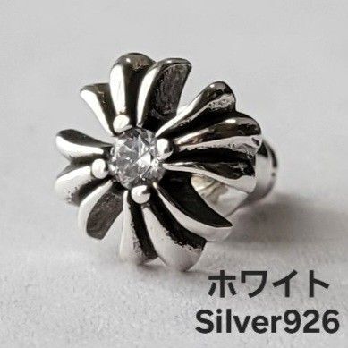 クロス ピアス メンズ シルバー 925 CHクロス 片耳用