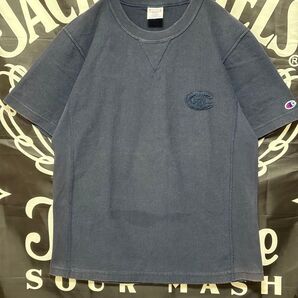 ★チャンピオンReverse Weave Tシャツ Lサイズ ネイビー