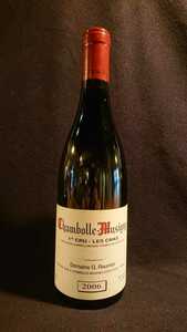 ジョルジュ・ルーミエ シャンボールミュジニー 1er レ・クラ 2006年(G.Roumier Chambolle Musigny 1er Les Cras 2006)