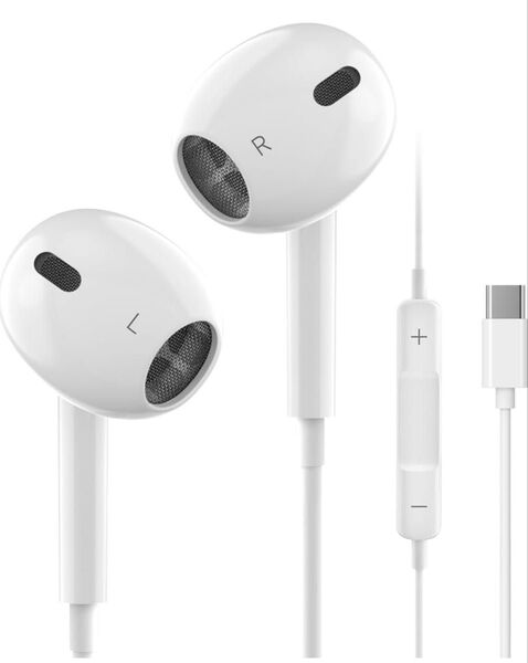 有線イヤホン タイプc iPhone15/16 HiFi 通話可能 ノイキャン クリア通話 2025新版