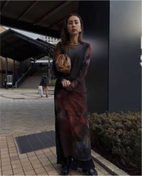 MIRANDA TAIDAI SHEER LONG TOP Mサイズ