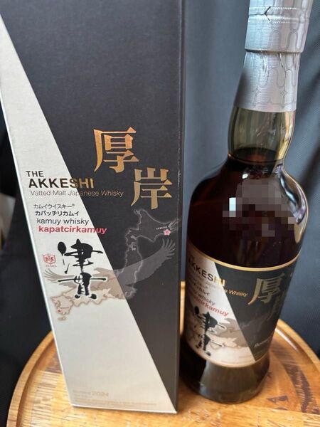 厚岸×津貫ヴァッテッドモルトカムイウイスキーカパッチリカムイ 1本 ウイスキー