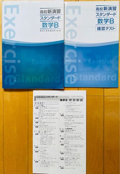 高校 新演習 スタンダード Exercise 数学B 未記入 湘南ゼミナール