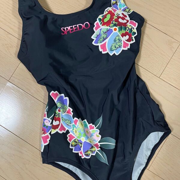 新品 スピード フィットネス 競泳水着 おしゃれな和柄 友禅 スイミング