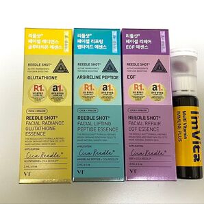 Reedle Shot セット&I'm VITA(美容液3種+マルチビタミン)