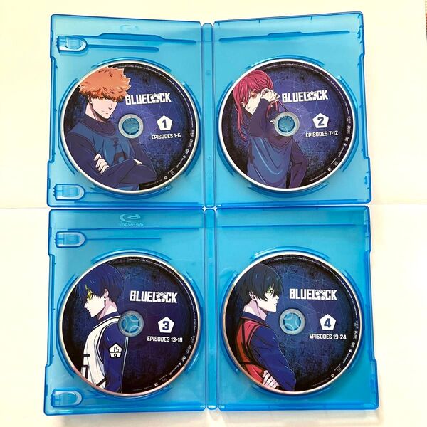 北米版 ブルーロック DVD SEASON1 PART1・2 全24話
