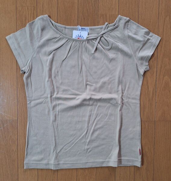 【未使用タグ付き】PERSON’S パーソンズ レディース Tシャツ ベージュ