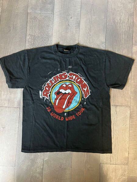 ローリングストーンズ Tシャツ BROCKUM 希少シングルステッチ
