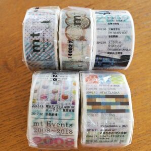 カモ井 非売品 10周年記念 ノベルティマスキングテープ 5本セット