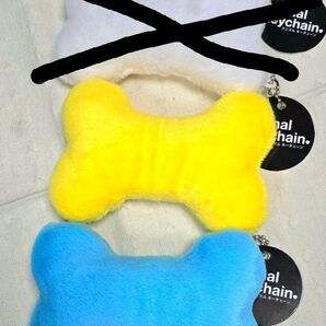 ♪新品♪動物 アニマルキーチェーン ボーン 3個セット