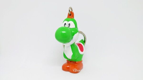 【当時物】 スーパーマリオ RPG ソフトキーホルダー MS-6 ヨッシー Nintendo mario フィギュア yoshi