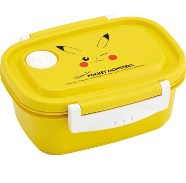 新品 未開封 ポケモン 弁当箱 スケーター Skater 保存容器 ラク軽 軽い ランチボックス 抗菌 ピカチュウ