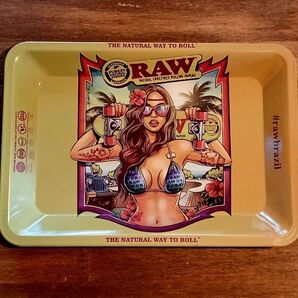 再入荷!!【RAW】ローリングトレイ RAW BRAZIL 正規品/ミニsize/巻き煙草/小物トレー/店舗用品