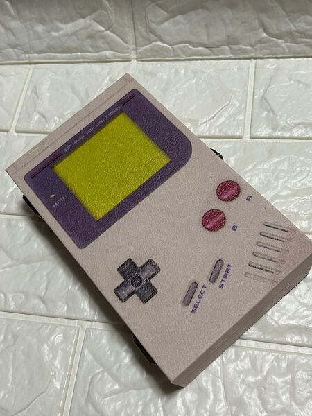 懐かしのゲームボーイ型BOX◆ 宝物 整理箱 貴重品 面白グッズ