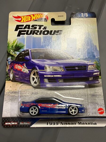 ホットウィール 1999 ニッサン マキシマ ワイルドスピード