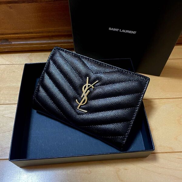 ○SAINT LAURENT 折り財布 YSL