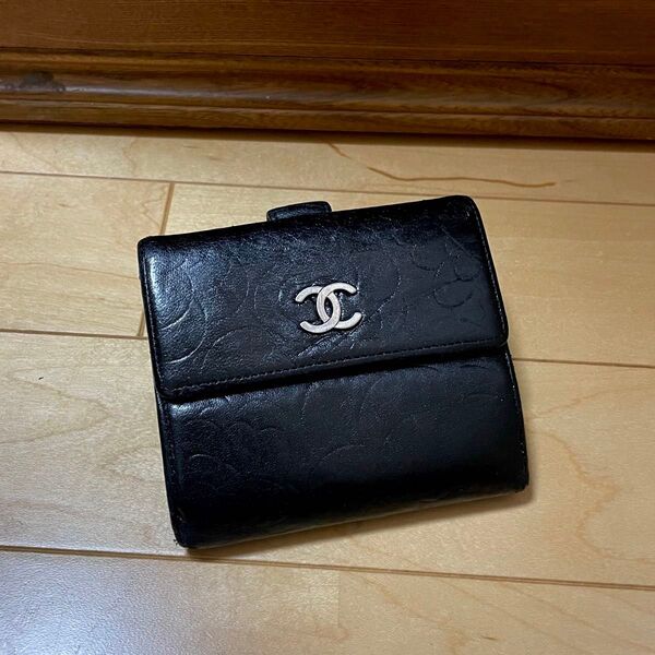 ○シャネル ココマーク 財布 CHANEL カメリア