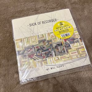 SICK OF RECORDER 蝙蝠対仔猫 / 遺書の食べカス7インチレコード 新品未使用