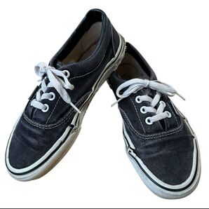 90s USA VANS エラ ブラック VINTAGE スニーカー