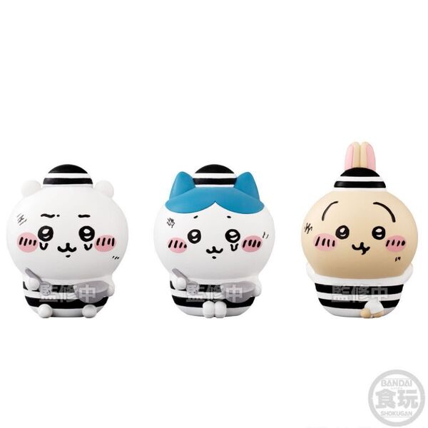 ちいかわ ちいかわフレンズ4 フィギュア バンダイ 食玩 つかまっちゃった うさぎ ハチワレ ソフビ マスコット
