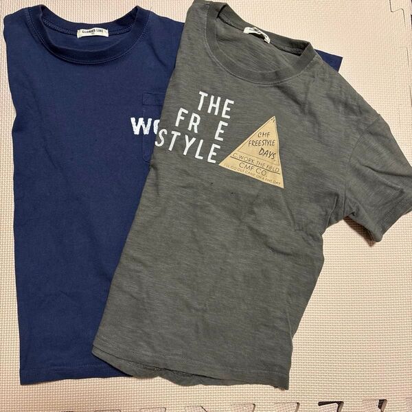 訳あり◇半袖Tシャツ 2枚セット 140cm GLORIES LINE