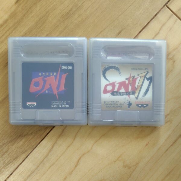 ゲームボーイソフト ONI ONIV 2個セット
