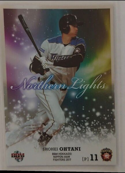 【美品】大谷翔平 北海道日本ハムファイターズ BBM2017 日本ハム インサート NL1 ドジャース エンゼルス