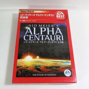 EA GAMES 戦略シミュレーション シド・マイヤーズ アルファ ケンタウリ 完全版 日本語版