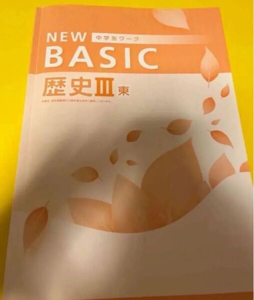 NEW BASIC 中3 社会 歴史 問題集 塾 教材
