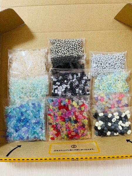 ピーナッツビーズまとめ約180g