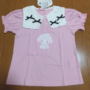 マイメロディ キッズ 襟付き Tシャツ 110 リボン