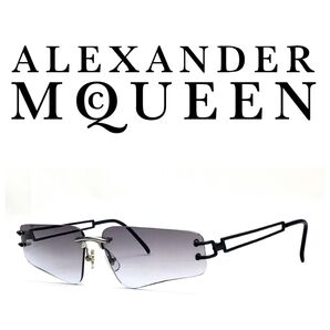 Alexander McQueen アレキサンダーマックイーン サングラス42-0030 サイズ61口14-138 レア物新品