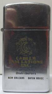 67’SLIM ZIPPO　　GABLER 　美品　USED