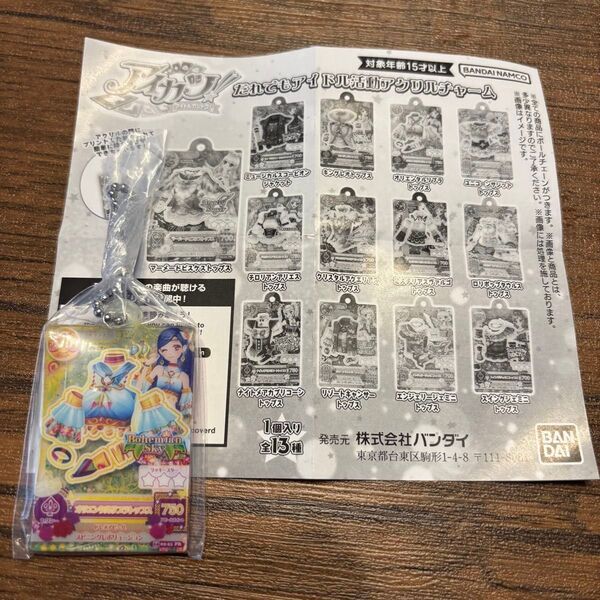 アイカツ!誰でもアイドル活動アクリルチャーム 風沢そら