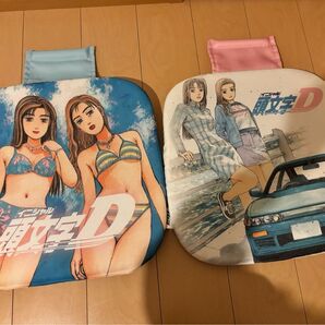 頭文字D イニシャルD シートクッション 2枚組 しまむら