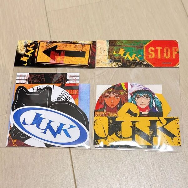 【新品】 米津玄師 JUNK ステッカー GO STOP 2個セット グッズ