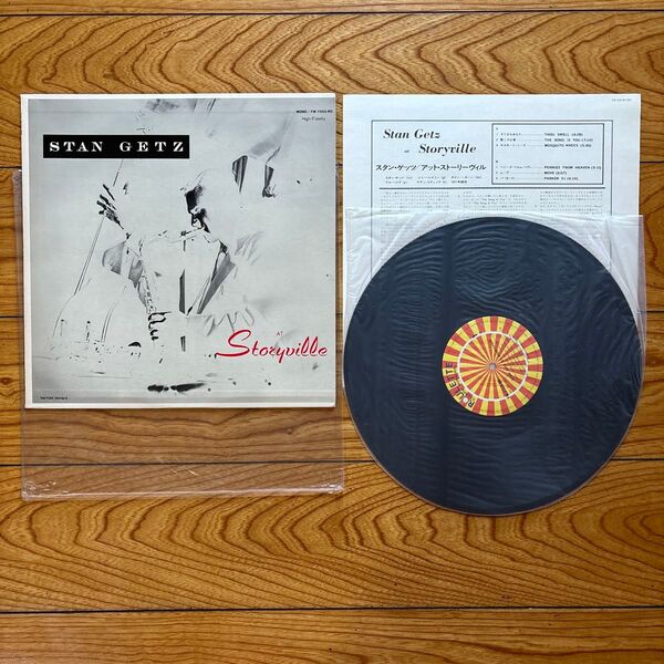 STAN GETZ at Storyville LP レコード盤(送料無料)