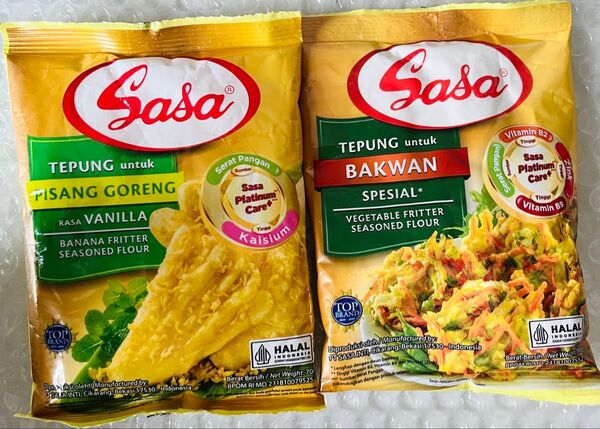 Sasa 揚げ物用ミックス粉 2袋セット バナナ&バクワン
