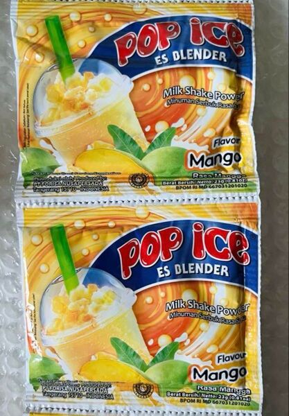 Pop Ice マンゴー味 8袋セット 飲み物